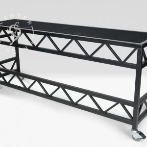 CenterStaging 7' Truss Black DJ Table