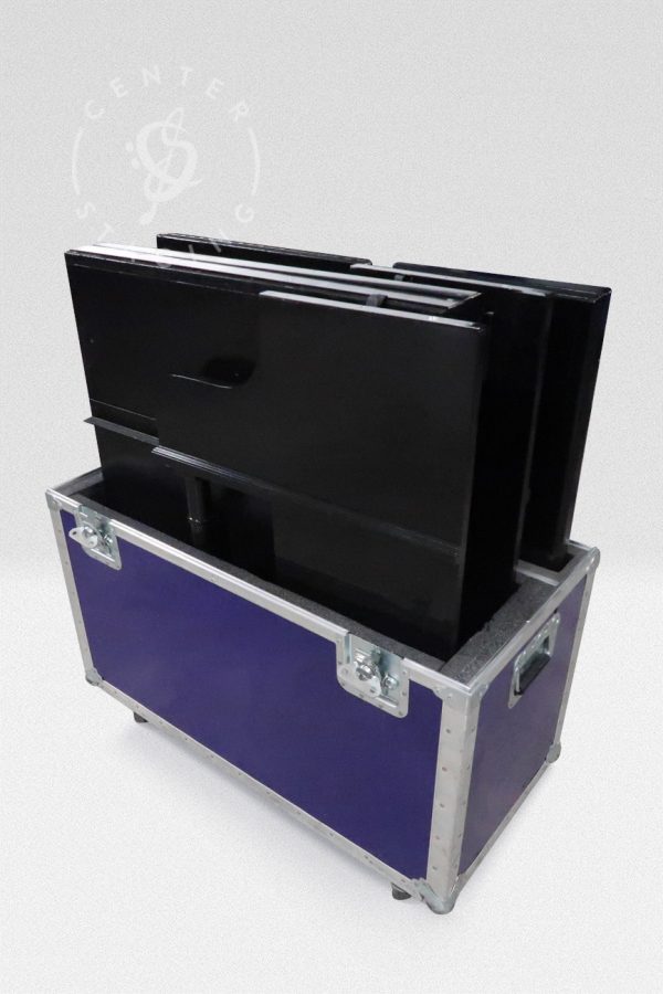 Upright Black Piano Shell w/Natural Back - Image 4