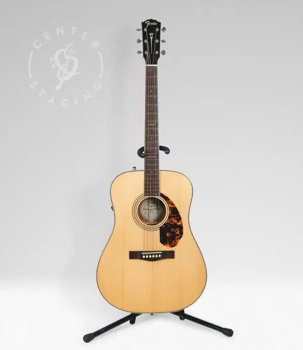 Fender PM-1 MAH Adirondack Natural Acoustic Guitar