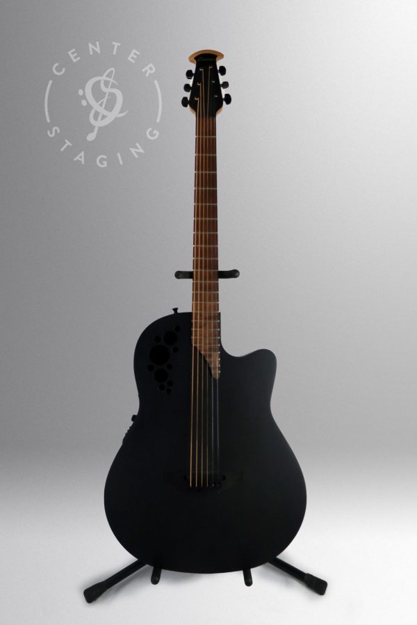 Ovation DS778TX Elite Black Acoustic Guitar