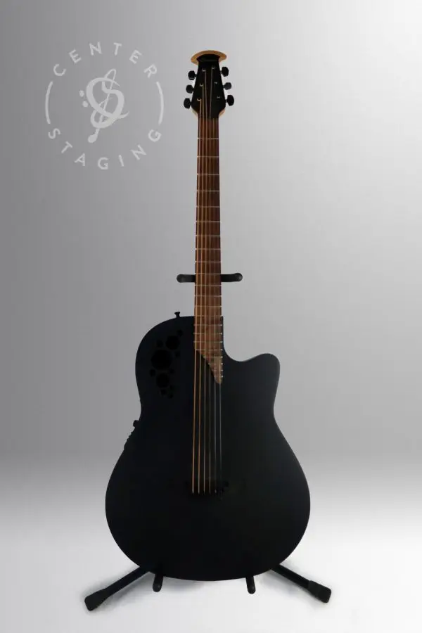 Ovation DS778TX Elite Black Acoustic Guitar