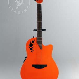 Ovation 1868TX Elite Orange Acoustic Guitar