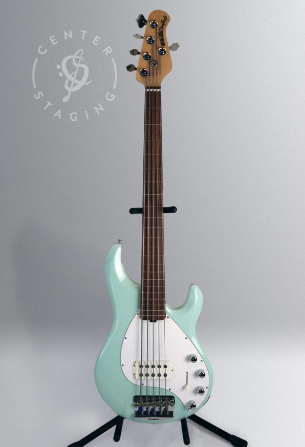 Ernie Ball Stingray 5-String Blue Electric Bass