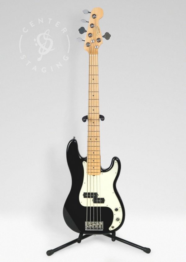 Fender 5-String Precision Black Electric Bass
