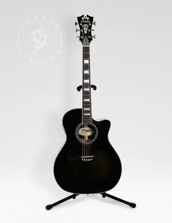 D'Angelico EXG200 Black Acoustic Guitar
