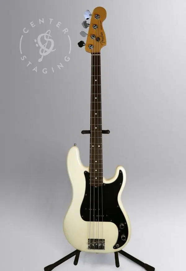 Fender Precision White Electric Bass