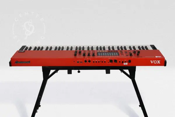 Vox Continental Organ Red