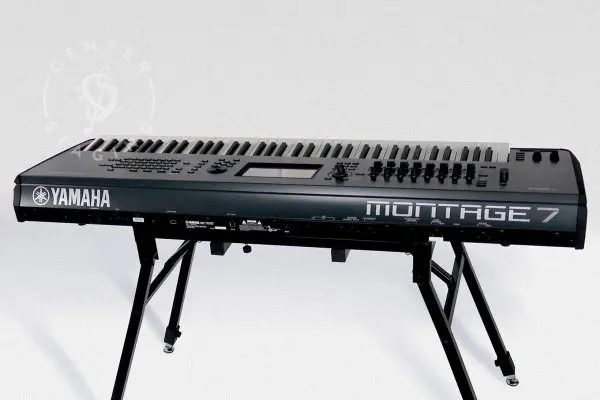 Yamaha Montage 7 Black Keyboard