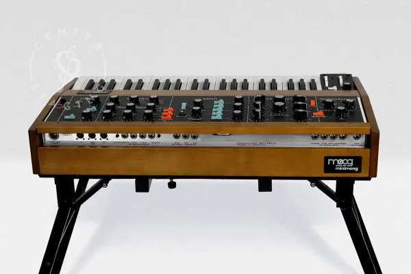 Moog Minimoog Model D Synthesizer Reissue Brown