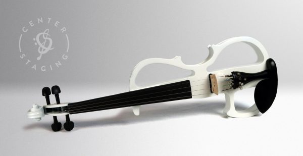Prop Electric White Violin