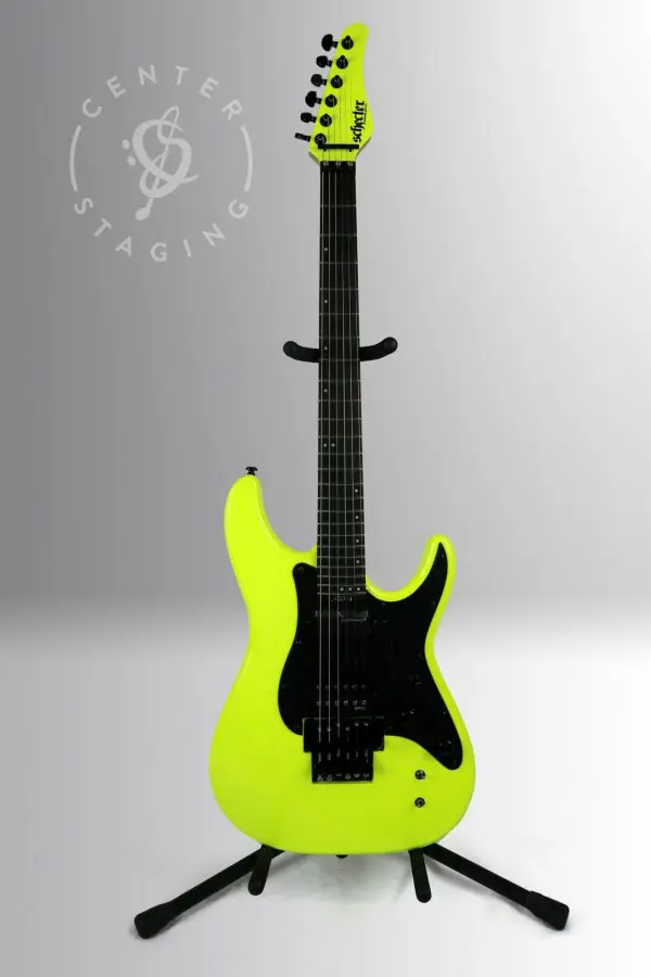 Schecter Sun Valley SS Yellow Electric Guitar
