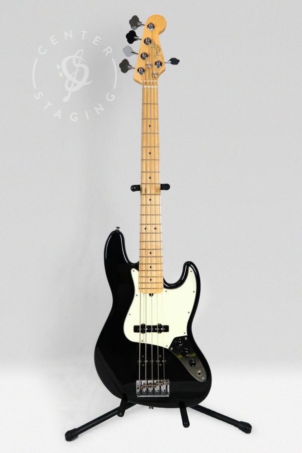 Fender 5-String Jazz Bass Black Electric Bass