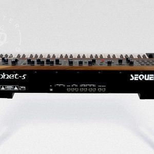 Sequential Circuits Prophet 5 Black Synthesizer