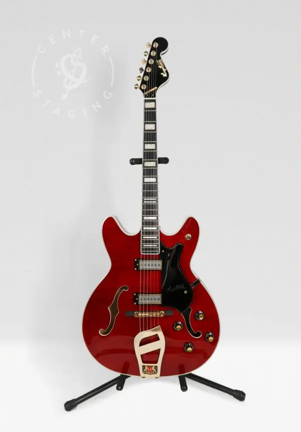 Hagstrom Viking Hollowbody Red Electric Guitar