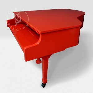 CenterStaging Grand 6' Red Piano Shell