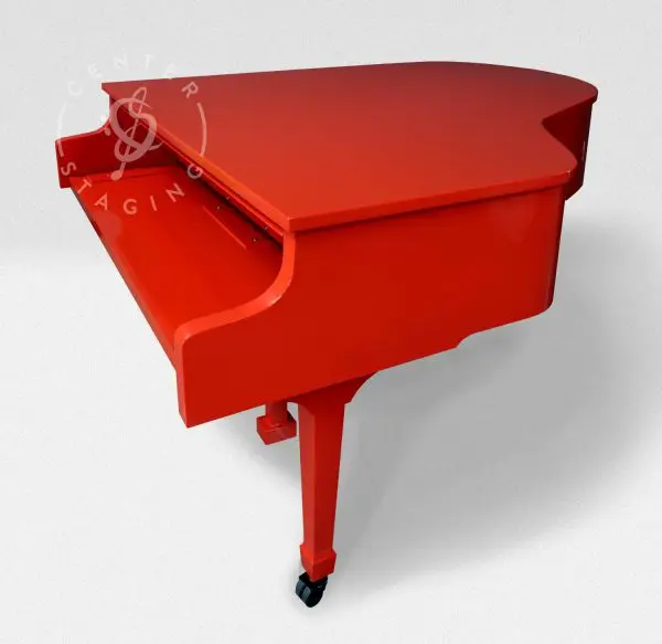 CenterStaging Grand 6' Red Piano Shell