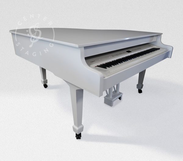 CenterStaging Grand 6' White Piano Shell