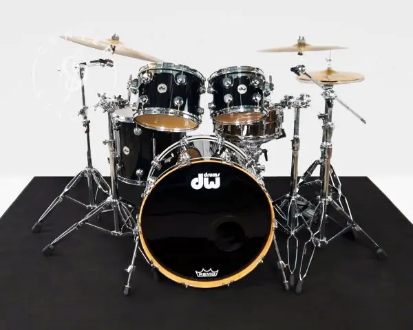 DW Black Drum Kit