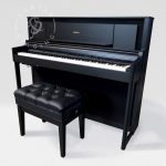 Roland LX-706-CH Digital Upright Black Piano