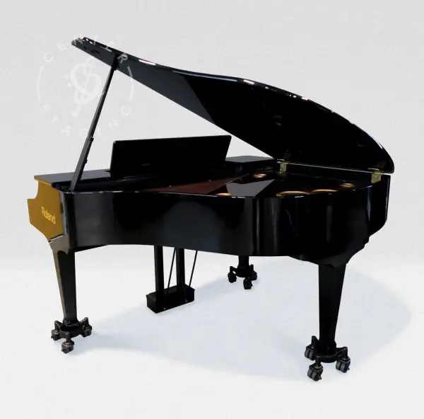 Roland V-Piano Digital Grand GP-7-PE Black Piano - Image 3
