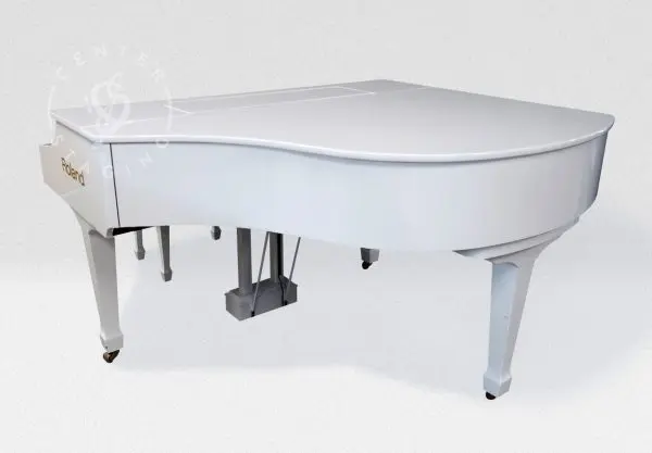 Roland V-Piano Digital Grand GP-7-PE White Piano - Image 2
