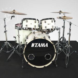 Tama White Drum Kit