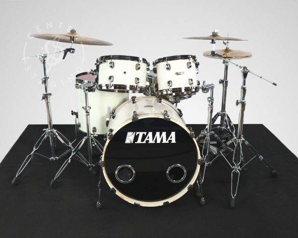 Tama White Drum Kit