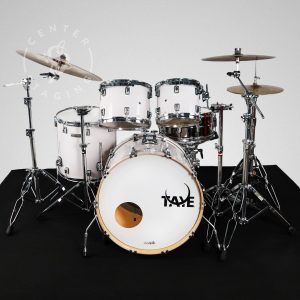 Taye White Drum Kit