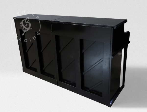 CenterStaging Upright Black Piano Shell