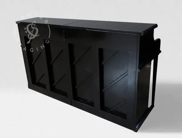 CenterStaging Upright Black Piano Shell