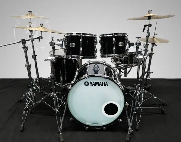 Yamaha Black Drum Kit