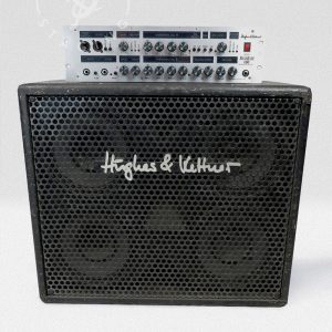Hughes & Kettner Bass Base 600 Bass Amp Head Silver Bass Rig