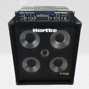 Hartke 4x10 4.5 XL Bass Speaker Cabinet Black Bass Rig