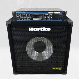 Hartke 3500 Bass Amp Head Black Bass Rig