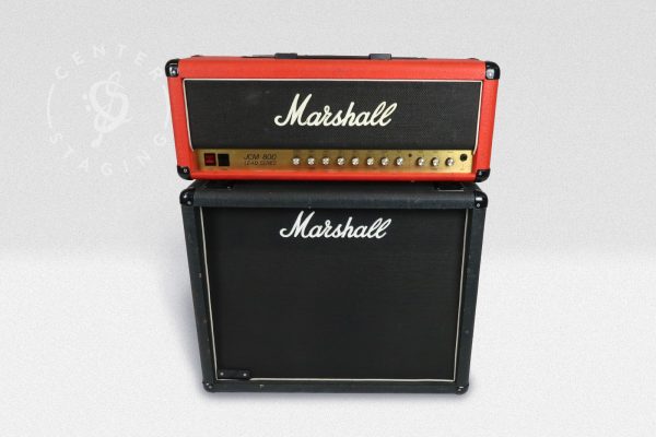 Marshall 2X12 Guitar Cabinet Black Guitar Cabinet