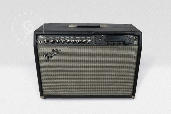 Fender Cybertwin Comb Amplifier Black Guitar Amplifier