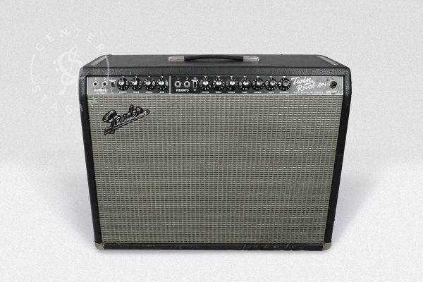 Fender 65 Twin Reverb Guitar Combo Black Guitar Amplifier