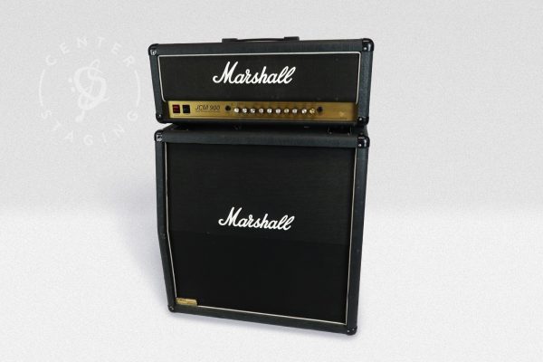 Marshall JCM 900 EL34 Amplifier Head Black Guitar Amplifier