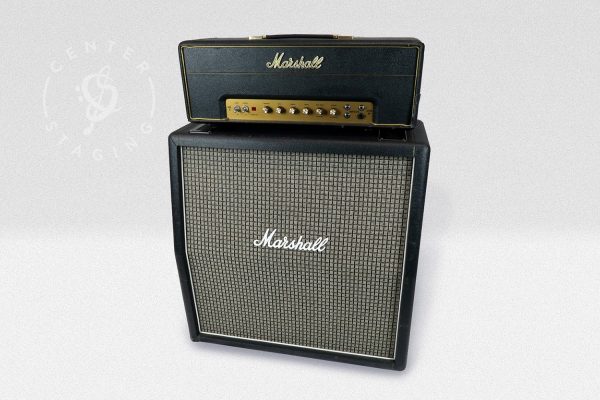 Marshall JTM 45 Amplifier Head Black Guitar Amplifier