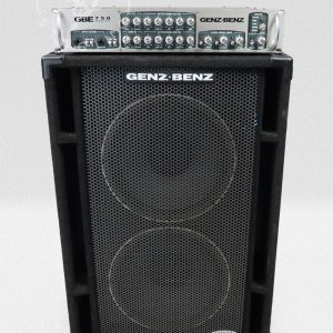 Genz Benz NEOX 2x12 Bass Speaker Cabinet Black Bass Rig