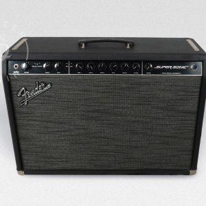Fender Super Sonic 1X12 Combo Amplifier Black Guitar Amplifier