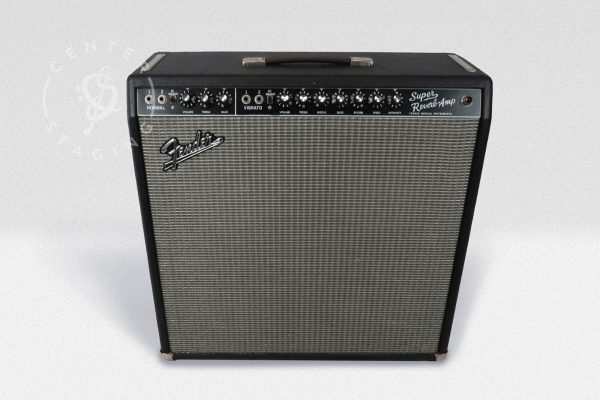 Fender 65 Super Reverb Guitar Combo Black Guitar Amplifier