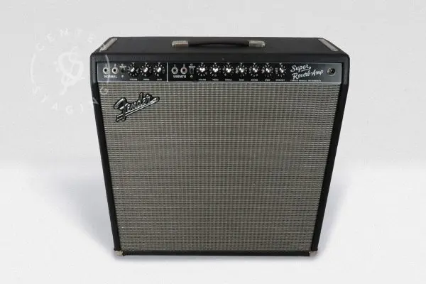 Fender 65 Super Reverb Guitar Combo Black Guitar Amplifier