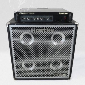 Hartke LH1000 Bass Amp Head Black Bass Rig