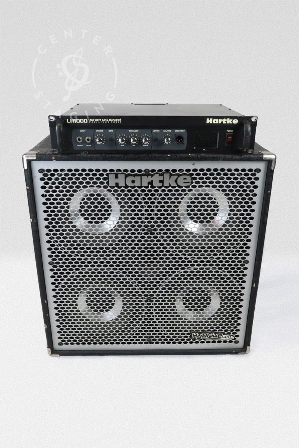 Hartke LH1000 Bass Amp Head Black Bass Rig