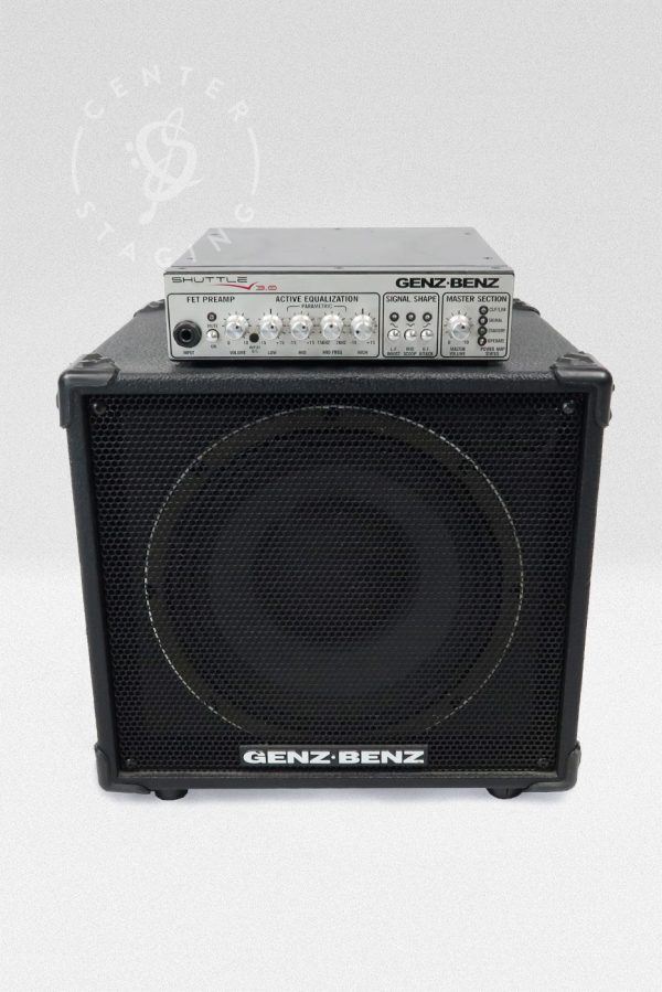 Genz Benz Shuttle 3.0 Bass Head Silver Bass Rig