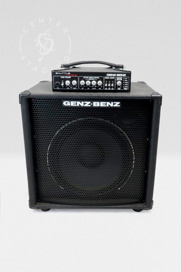 Genz Benz STL-12T w/ Mount Bass Cabinet Black Bass Rig