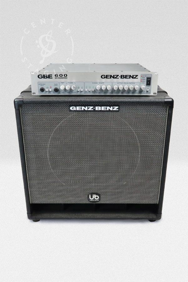 Genz Benz 115T-UB Bass Speaker Cabinet Black Bass Rig