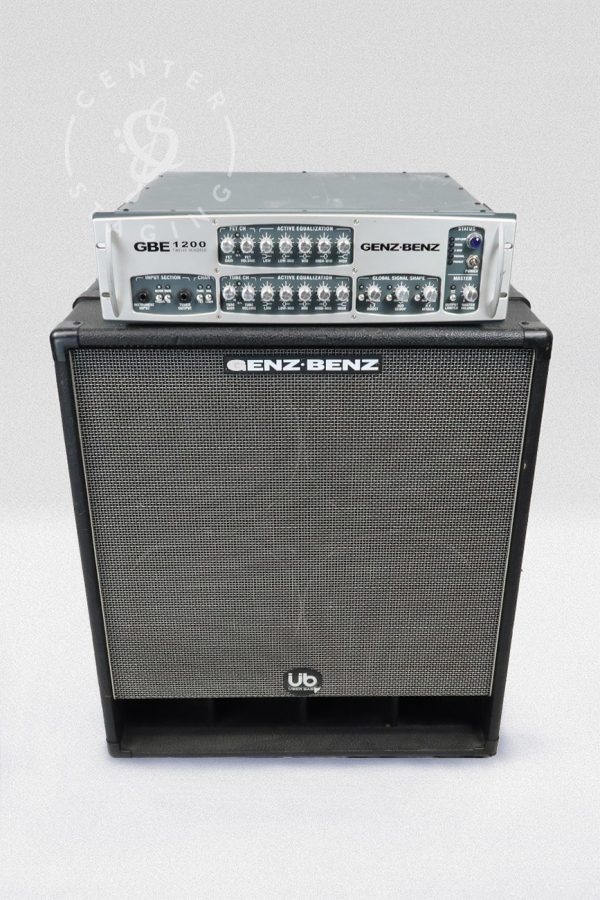 Genz Benz 410T-UB Bass Speaker Cabinet Black Bass Rig