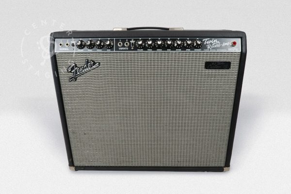 Fender Twin Custom 15 Guitar Combo Black Guitar Amplifier